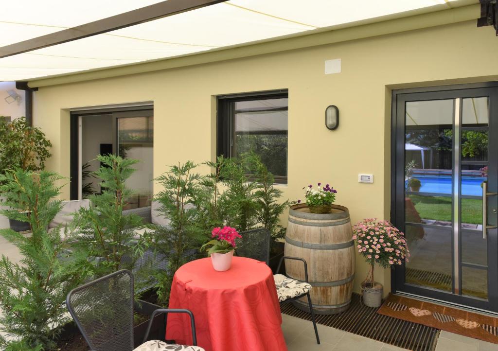 Zahrada ubytování Haus Matha