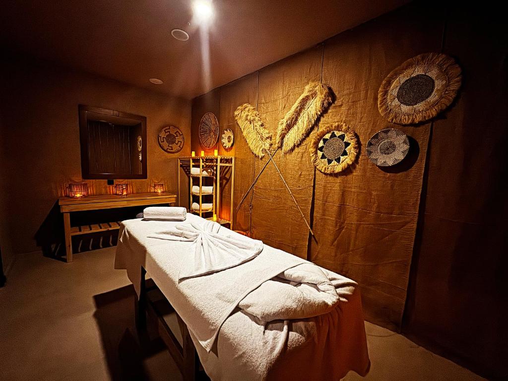 Lázně a/nebo wellness v ubytování Wolf Of The City Hotel & Spa