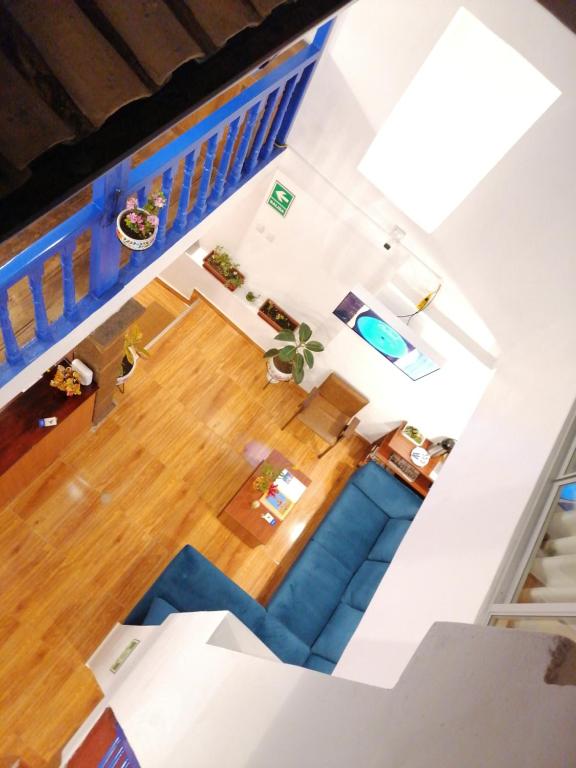 Posezení v ubytování El Ave Azul Boutique Hotel Cusco