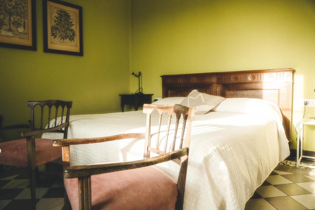 Letto o letti in una camera di Azienda agricola La Macina