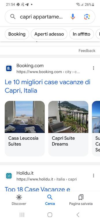 Zdjęcie z galerii obiektu Casa Leucosia Suites w mieście Capri
