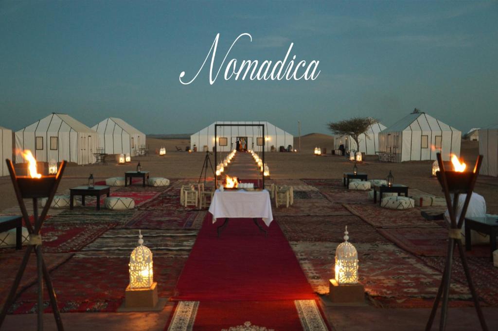 Fotografie z fotogalerie ubytování Nomadica Luxury Camp v destinaci Merzouga