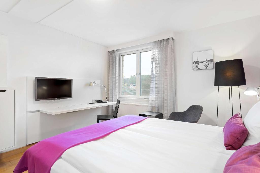 Postel nebo postele na pokoji v ubytování Best Western Plus Skogshöjd