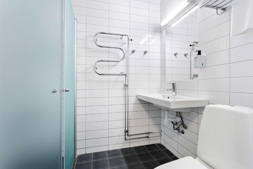 Koupelna v ubytování Best Western Plus Skogshöjd