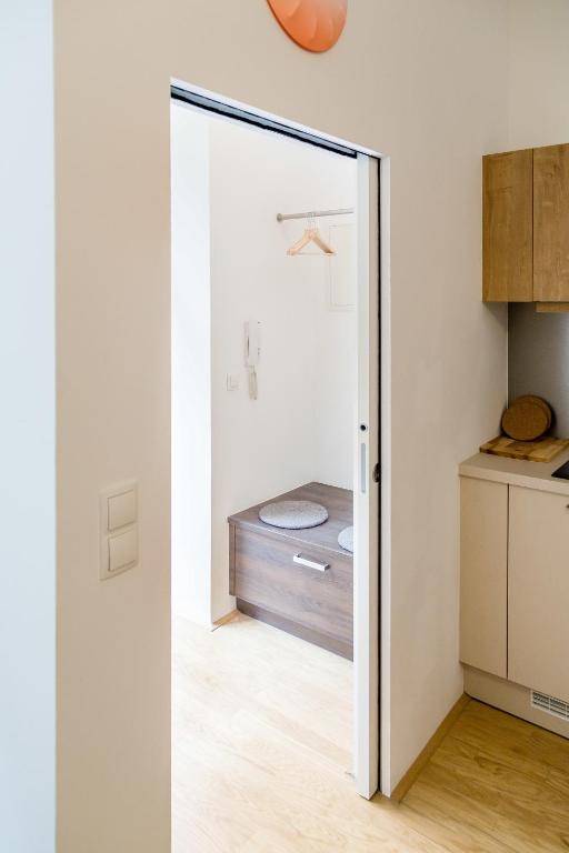 Posteľ alebo postele v izbe v ubytovaní Vienna Stay Apartments Belvedere