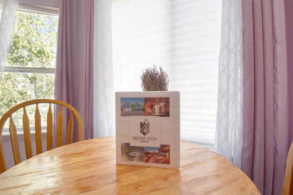 Knihovna v bed and breakfast