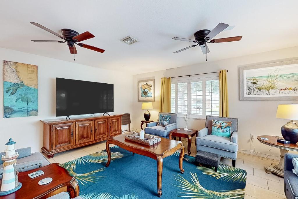 Μια τηλεόραση ή/και κέντρο ψυχαγωγίας στο Coastal Dreams