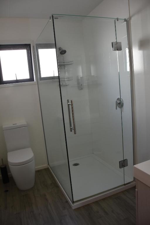 Koupelna v ubytování Roxburgh Motels
