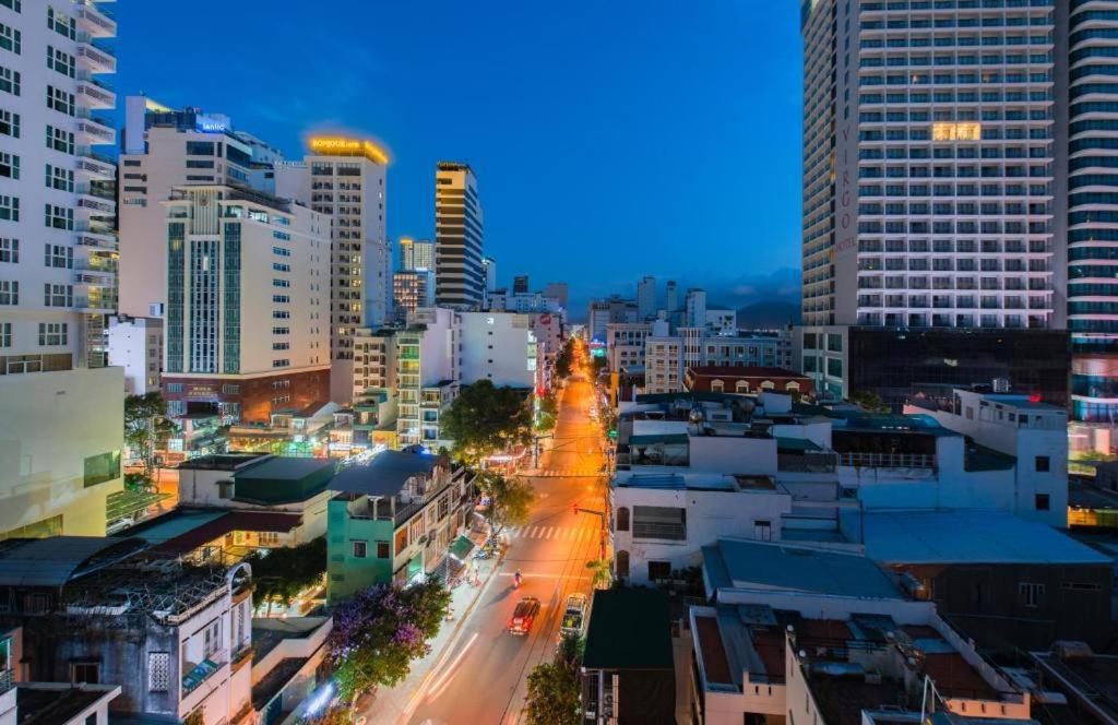 Udsigt til Nha Trang eller udsigt til byen taget fra hotellet