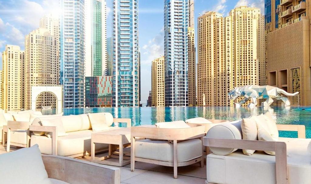 Apartment luxury Address Red Dubai Marina 1BR F Frank&Frank, UAE ...