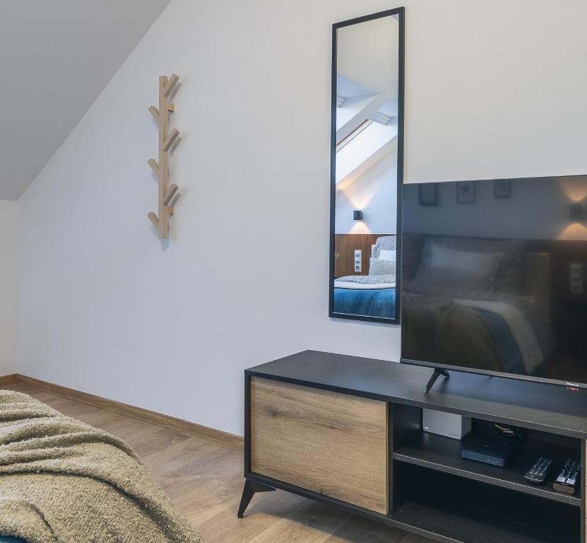 TV a/nebo společenská místnost v ubytování Feel Good House