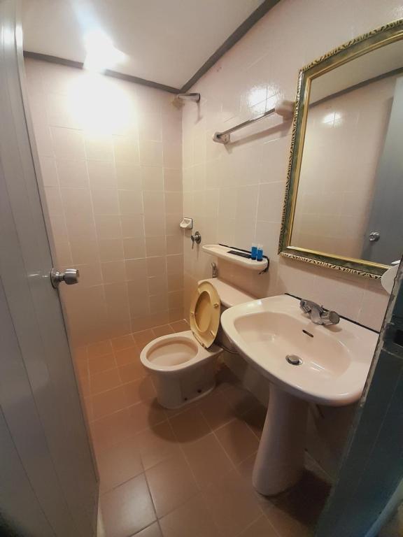Koupelna v ubytování Sogo Hotel 2