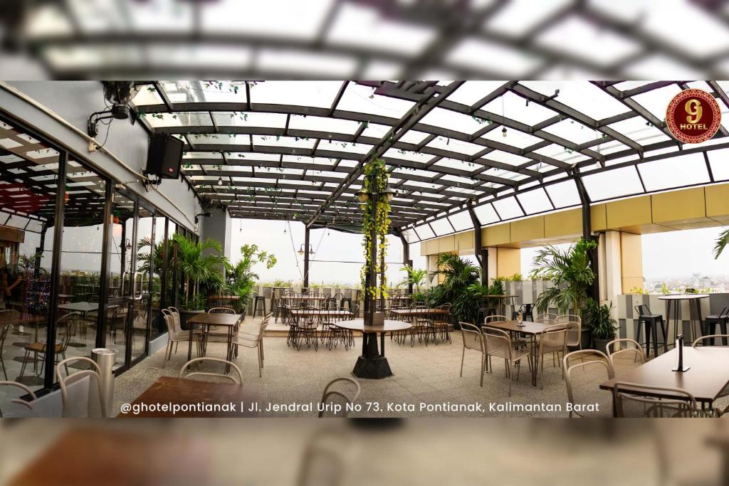 Restaurace v ubytování G-Hotel Pontianak