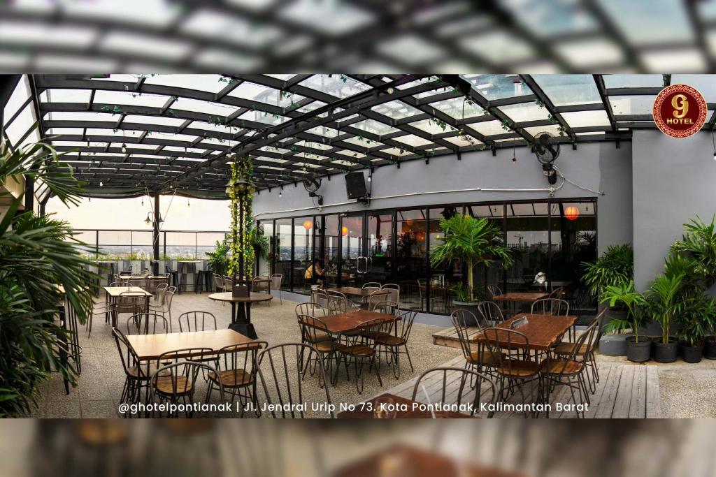 Restaurace v ubytování G-Hotel Pontianak