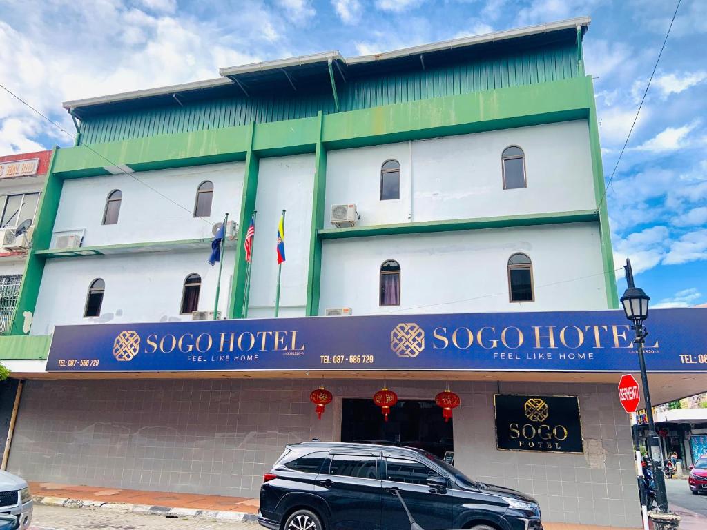 Budova, kde se hotel nachází