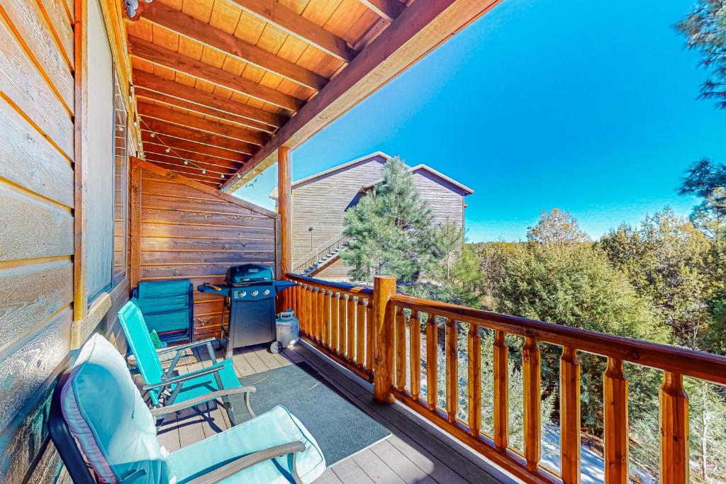 Μπαλκόνι ή βεράντα στο TreeTop Solitude