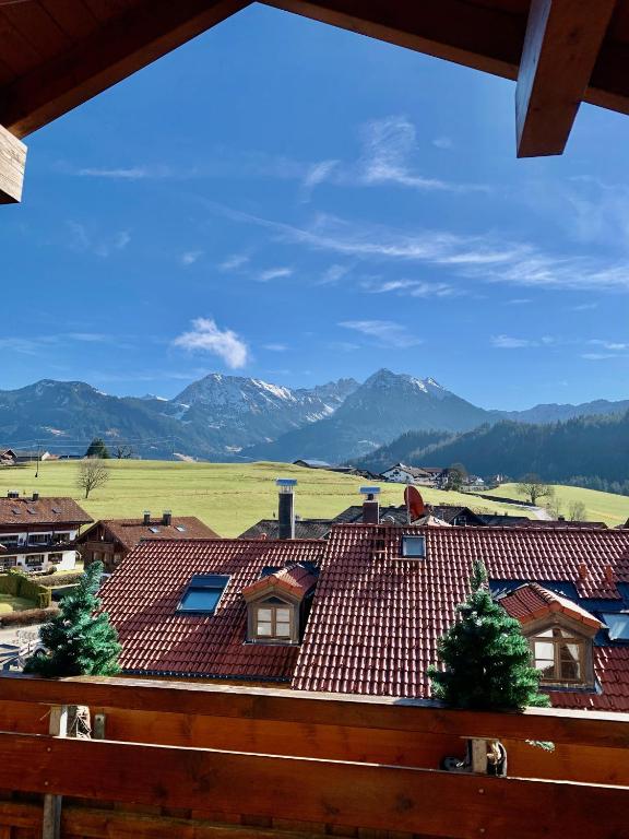 Nespecifikovaný výhled na hory nebo výhled na hory při pohledu z apartmánu