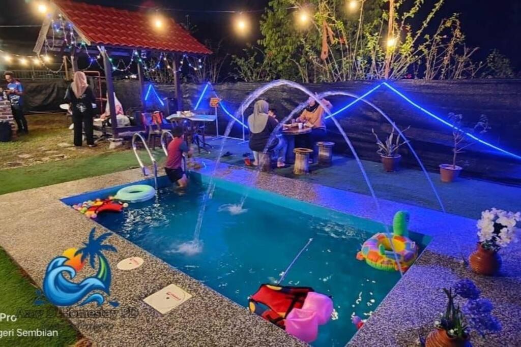 Kolam renang di atau dekat dengan Amy D Homestay Private Pool (Sunggala Hartamas)