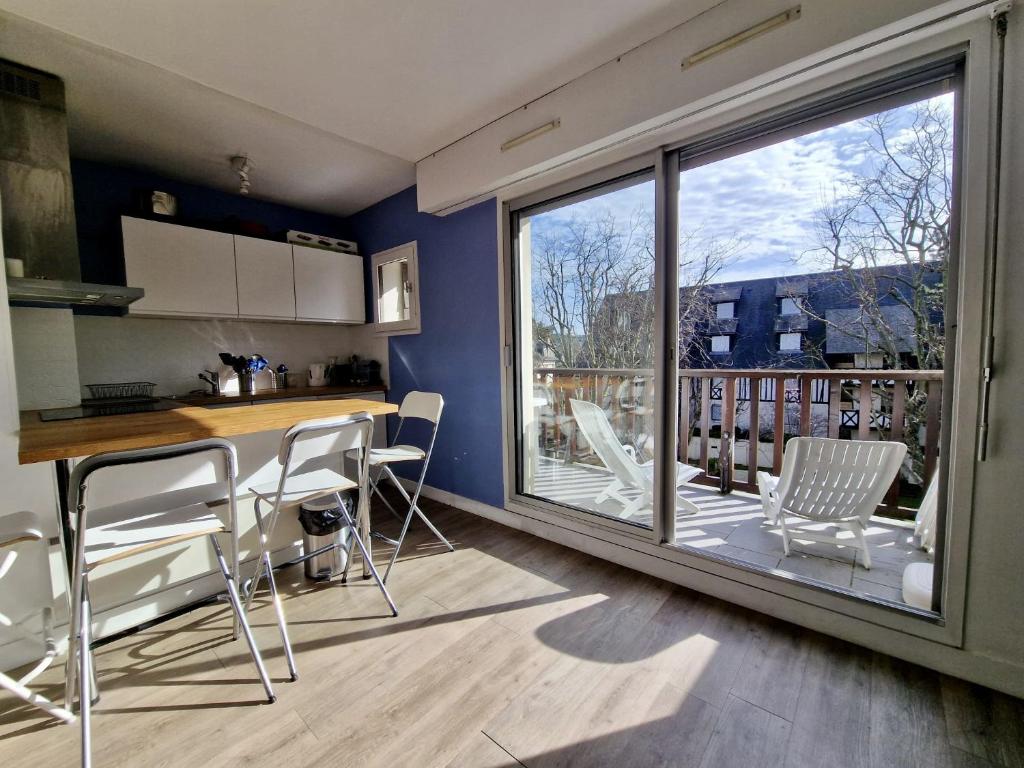 Balkón nebo terasa v ubytování Appartement charmant bord de mer