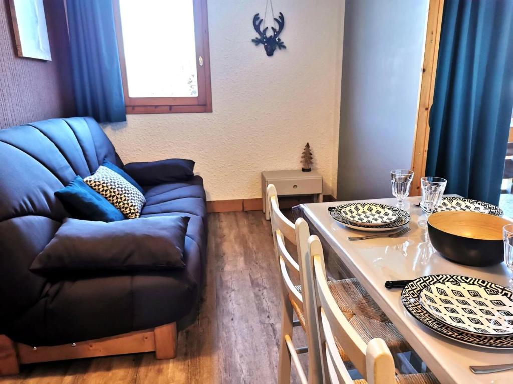 Svetainės erdvė apgyvendinimo įstaigoje Résidence Gollet - Studio pour 4 Personnes 884