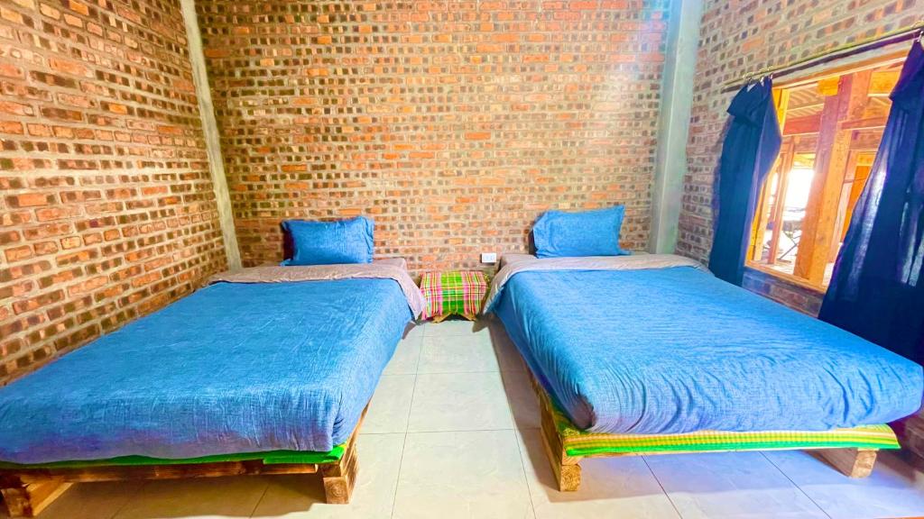 Postel nebo postele na pokoji v ubytování My's Homestay sapa