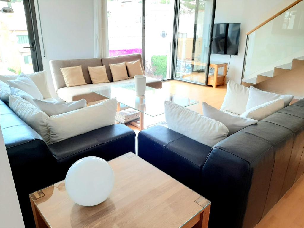 Posezení v ubytování ESGLESIA 7 - Apartamento duplex