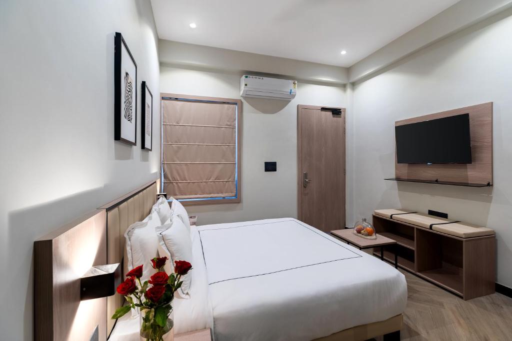 Hotel Blue Chip By Downtown - Near Udaipur Airport - Habitación Doble