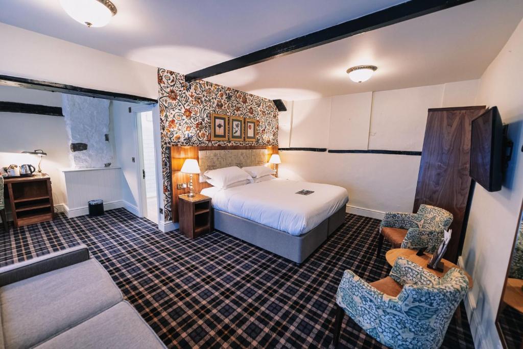 The Bull and Townhouse, Beaumaris- The Inn Collection Group - La Sala De La Familia De Los Toros Con Sofá Cama