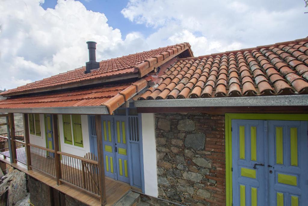 Budova, kde se bed and breakfast nachází