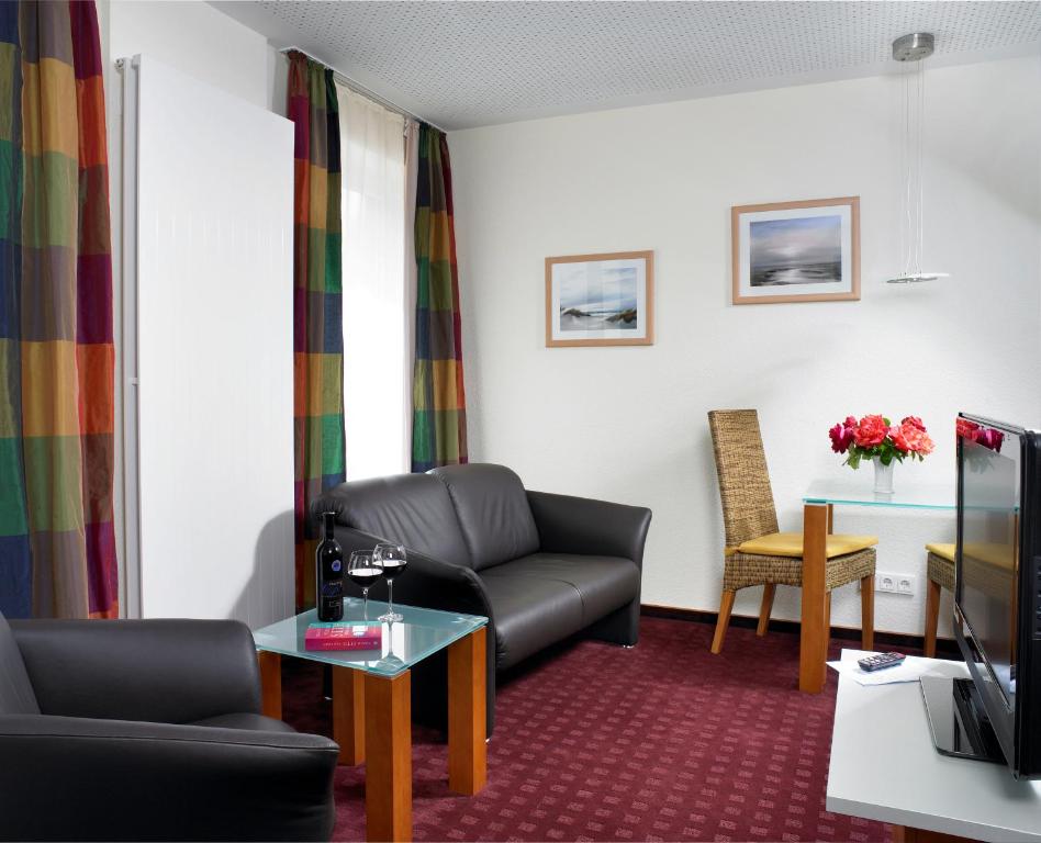 Posezení v ubytování Hotel Flörke