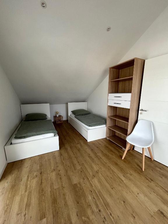 Postel nebo postele na pokoji v ubytování Panorama Suite 20