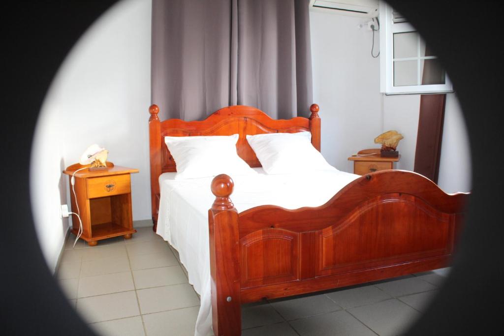 Postel nebo postele na pokoji v ubytování Villa Le Gommier, Meublé de tourisme 3 étoiles