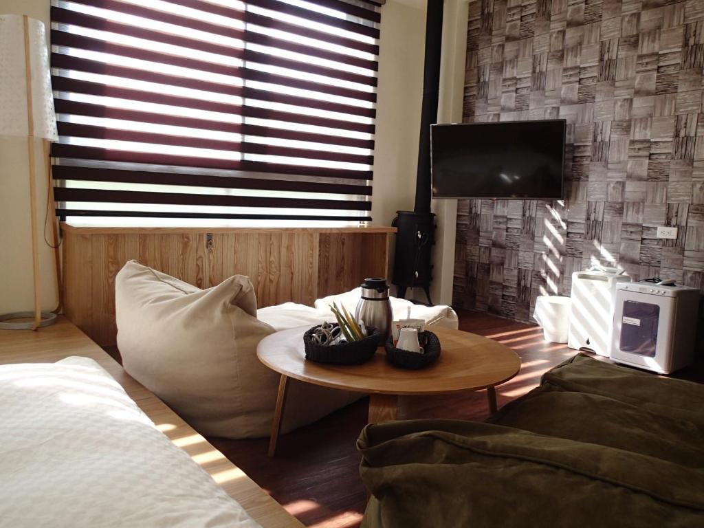 Meow G Cafe Hostel - Chambre Double Avec Salle De Bain Privée