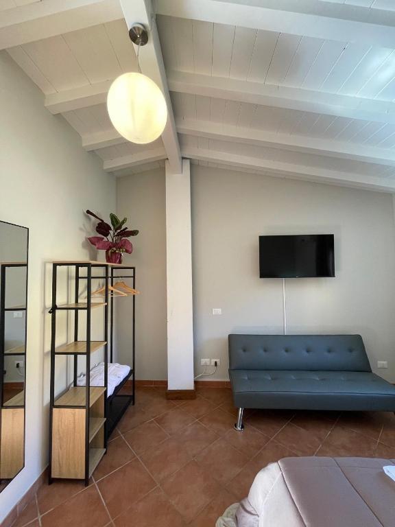 TV a/nebo společenská místnost v ubytování Aminta Resort