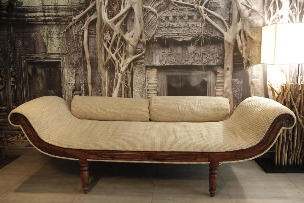 Istumisnurk majutusasutuses Sanctuary NYC Retreats