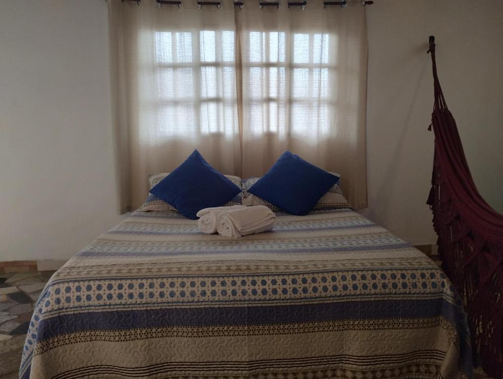 Postel nebo postele na pokoji v ubytování Namastê Mahhall