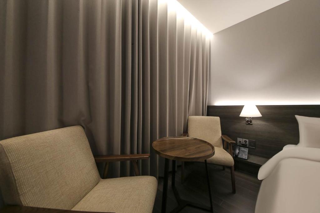 Posezení v ubytování H Avenue Hotel Sangmu Branch