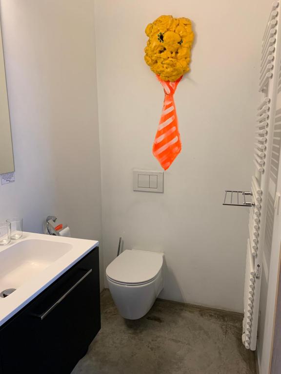 Koupelna v ubytování B&B DRUUM