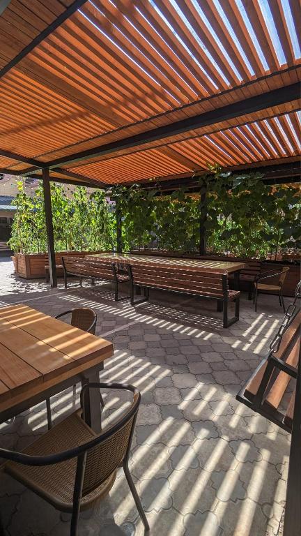 Balkón nebo terasa v ubytování Dkd-bridge Hotel