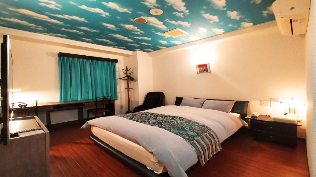 Postel nebo postele na pokoji v ubytování Hotel Wave大人専用