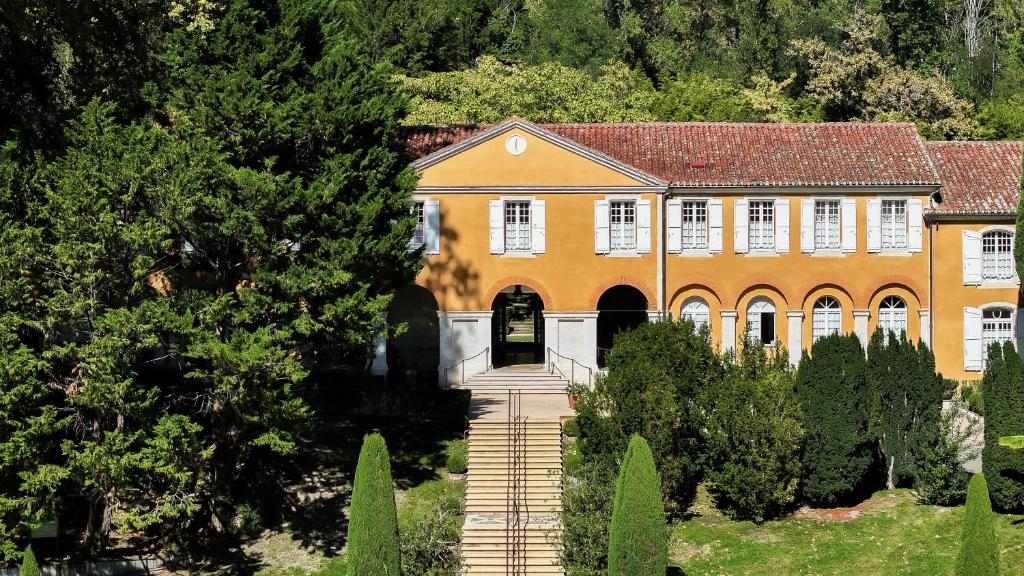 Zahrada ubytování La Bastide en Gascogne