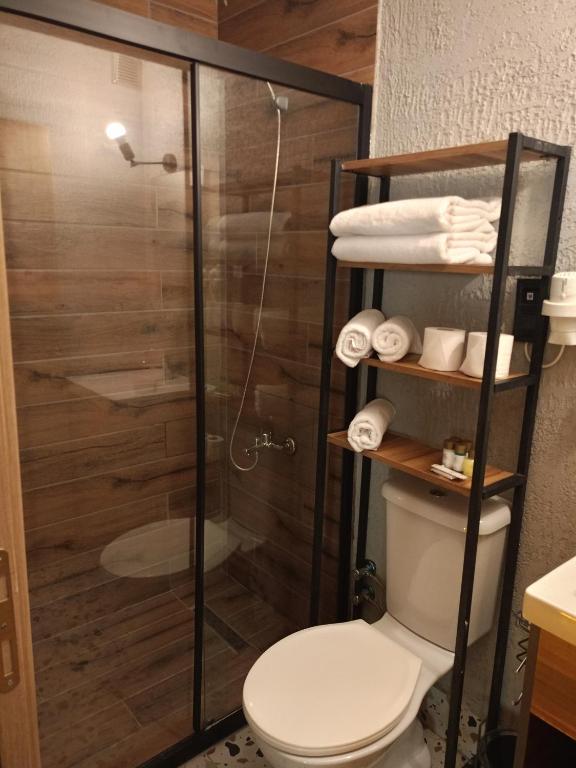 Koupelna v ubytování PRIVADO HOTELS