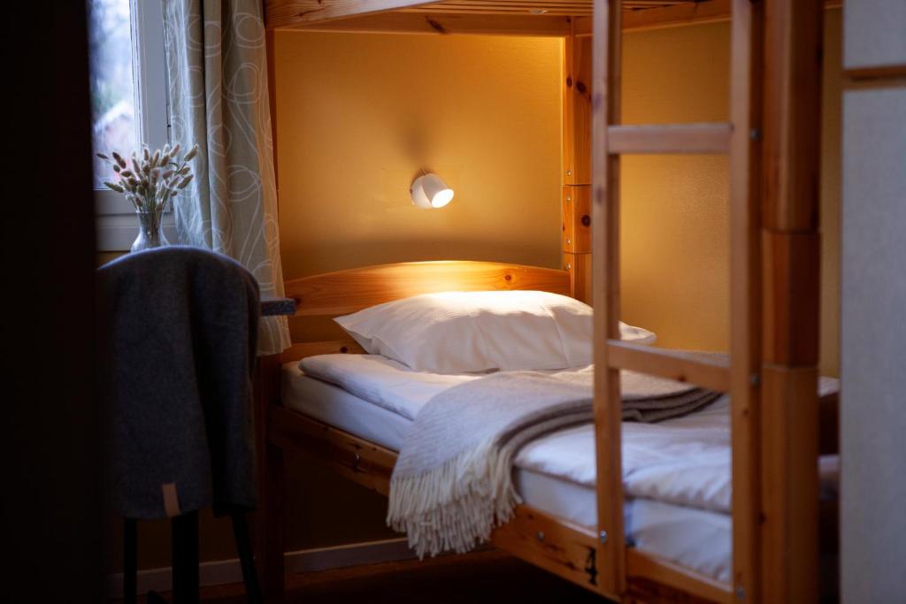 Postel nebo postele na pokoji v ubytování STF Zinkensdamm Hostel