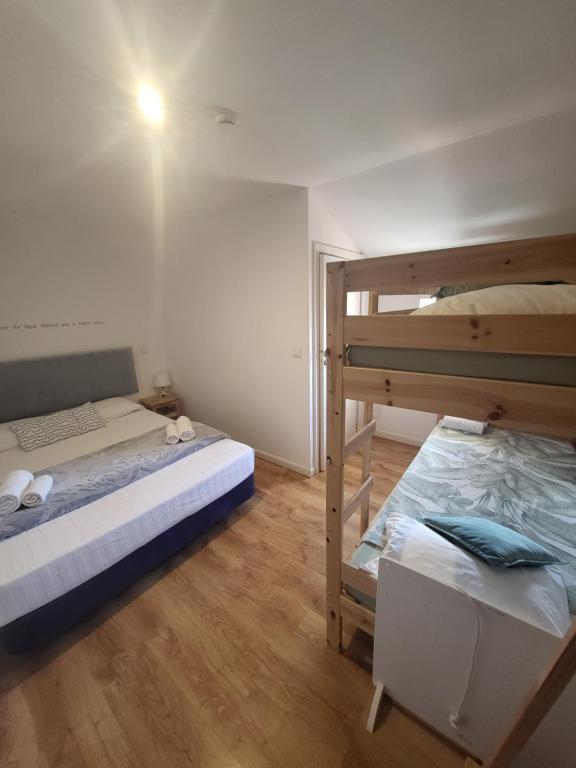 Postel nebo postele na pokoji v ubytování What Else - Fatima