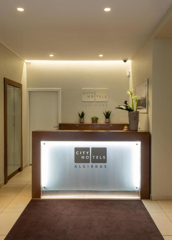 Vstupní hala nebo recepce v ubytování City Hotels Algirdas