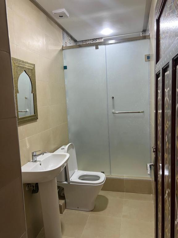 Vannituba majutusasutuses Riad el wazania
