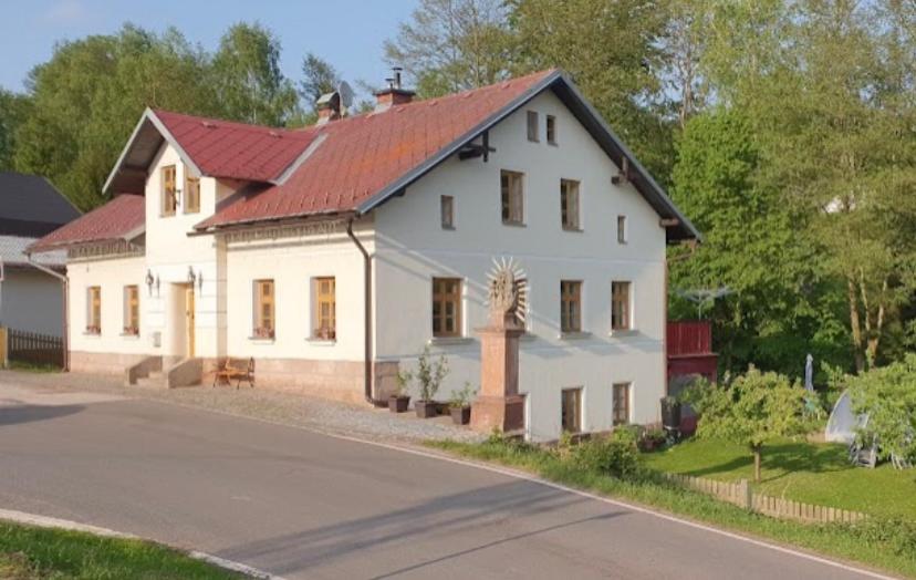 Budova, kde se bed and breakfast nachází