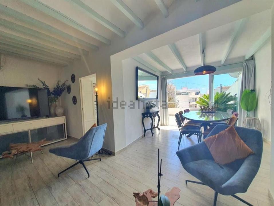 Posezení v ubytování Casa Roberto Altea