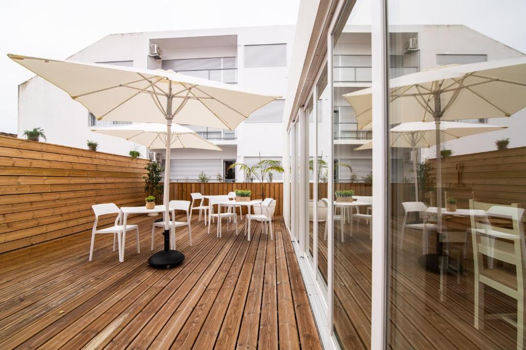 Restaurace v ubytování Azoriani City Hostel Ponta Delgada
