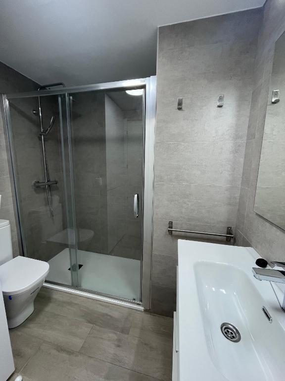 Kúpeľňa v ubytovaní Alpen1 Peñiscola Residencial
